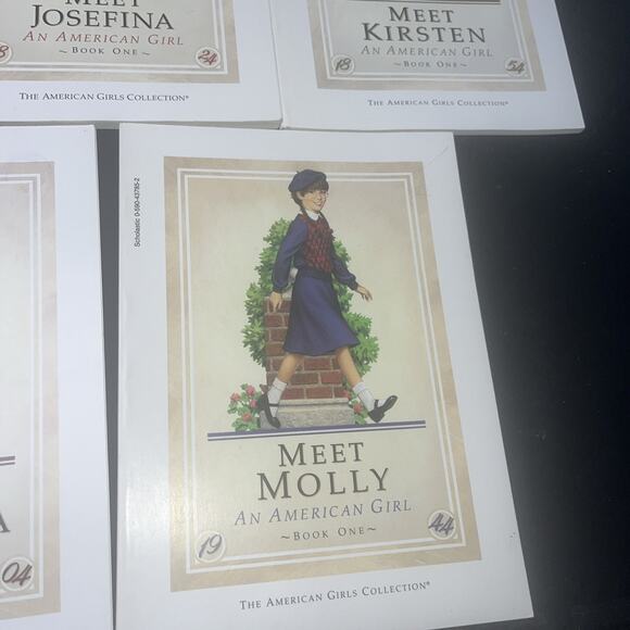 5 American Girl Collection Books Book One Samantha Kristen Molly Josefina Kaya - Picture 6 of 11